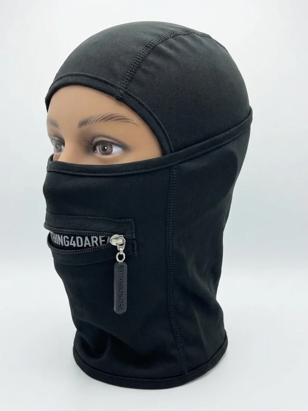Men's Black Full Face Balaclava Mask